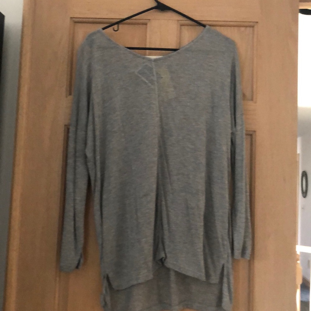 Long sleeve Brand new Gray light weight shirt!